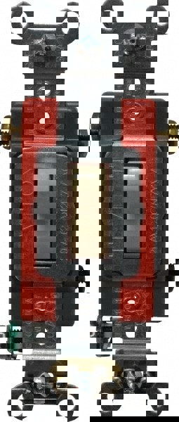 3 Pole, 120 to 277 VAC, 20 Amp, Industrial Grade Toggle Three Way Switch